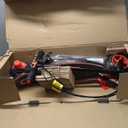 Razor Power Core E90 Electric Scooter with hub Motor, Push-Button Throttle, for Kids 8+ (Black/Red (Glow))