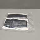 Black Fringe Curtain Party Streamers 2Pack 3.3x8.3 Ft Foil Fringe Backdrop Curtains for Birthday Wedding Bridal Baby Shower Holiday Tinsel Streamers Black Party Decorations Door Streamer