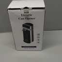 Davivy Electric Can Opener,Stainless Steel Tall Automatic Can Opener, Knife Sharpener and Bottle Opener (Black)