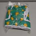 Avont 3 Pack Washable Female Dog Diaper with 1 Suspender, Reusable Girl Doggie Underwear Pants for Heat Cycle Period Incontinence Detachable Strap -Animal Pattern L