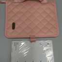 BellaHold Adjustable Bible Cover with 75 Bible Tabs - Bible Cover Case for WomenWaterproof, Washable Quilted Bible CaseReusable Christian Gifts for Women (Pink, M)