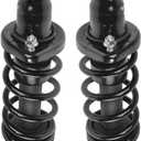 TRQ Rear Shock Strut & Spring LH & RH Set Pair for 01-05 Civic 03-05 Civic & Hybrid