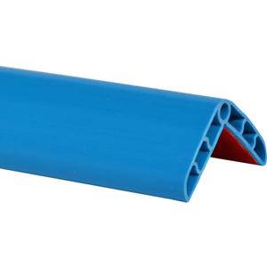 Wall Corner Edge Protector 4 Pack,1.57x1.57x23.62x0.28 inch Soft Baby Proof Corner Guards for Sharp Edges, Self-Adhesive Corner Protectors for Home, Kindergarten,Thickness-7mm(0.28 in) (Blue)