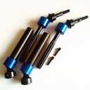2pcs Hard Steel Splined CVD Driveshaft Axles for Traxxas 1/10 MAXX Maxx Slash 8950