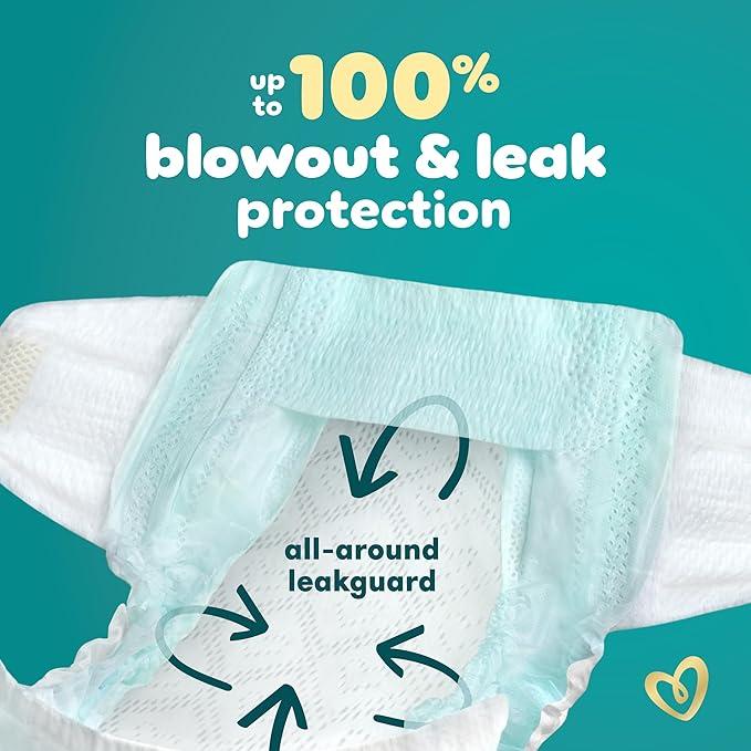 Pampers Swaddlers Diapers, Size 7 (2650 lbs), 88 Count, Absorbent, Keeps Baby Dry and Comfortable, Skin Safe Disposable Baby Diaper