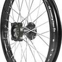 Trkimal Front Wheel Rim Hub for Motocross Off Road Dirt Pit Bike (70/100-17 (15mm inner Bearing))