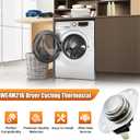 WE4M216 Dryer Cycling Thermostat Compatible with GE Dryer,Replaces 276485 AH267949 EA267949 PS267949 WE04M0056 WE04M0216 WE4M317 WE4M56