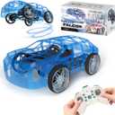 RC Drone Car Mini RC Drone & Flying Car, Remote Control Quadcopter with One Key Take Off/Landing, LED Lights, Easy to Fly Toy Drones for Kids 8-12