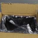 mDesign Small Metal 2.4 Gallon/9 Liter Trash Can Wastebasket Garbage Bin for Bathroom, Slim Rubbish Waste Bin Trashcans - Mirri Collection - Bronze (Pack of 1)