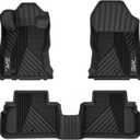 3W Floor Mats for Subaru Forester 2019-2023 2024, Custom Fit TPE All Weather Floor Liners, 1st & 2nd Row Full Set Car Accessories