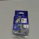 TZe-251 Label Maker Tape 24mm 0.94 Laminated White Replacement for Brother P-Touch Label Tape TZe251 TZ-251 Black on White 1 Inch TZe Tz Tape Work for Brother PT-D600 PT-D610BT PTP700 PTP710BT, 3-Pack