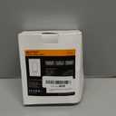 BESTTEN 2 Pack Dimmer Light Switch, Universal Lighting Control, Single Pole or 3 Way, Compatible with LED Dimmable Lamp, CFL, Incandescent, Halogen Bulb, Decorator Wallplate Included, UL Listed, White