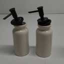 Dispenser for Bathroom Vanity or Kitchen Countertop-Set of 2-Cream/Bronze Westport Soap Pump
