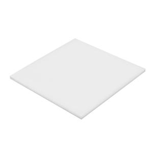 Hdpe Sheet 3/16 Inch Thick, 16" x 16" High Density Polyethylene Board, Thick Plastic Sheet for Craft, Plastic Cutting Board, Heavy Duty Industry