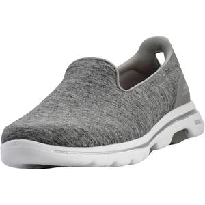 Skechers Women's Go Walk 5 Honor (7.5 Wide, Grey)