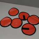 Rod Armour Lure Wrap 16pcs Lure Wrap Bait Gloves Fishing Covers Hook Guard to Keep Fishermen Safe for Rod (Red)