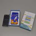 Kids Toys Smart Phone, 3.97" Touchscreen, Dual Camera with Stickers, 220+ Educational Puzzle Games, Toddler Learning Toys with Parental Control, Birthday Gifts for Kids Age 3-12 (Black & Blue)