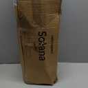 Retrospec Solana Yoga Mat 1" Thick With Nylon Strap For Men & Women - Non Slip Exercise Mat For Home Yoga, Pilates, Stretching, Floor & Fitness Workouts (Black)