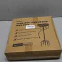 Heated Bird Bath for Winter/Summer, Powerful 100W Thermostat Control Water Heated BirdBaths Bowl for Outdoors with 5-Prong Metal Base Heated Bird Bath (Vintage Bronze+Grey)