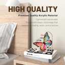 Christian Gifts for Women Birthday, Butterfly Inspirational Gifts for Women Friends, Mom, Sister, Girl, Catholic Female, Religious Spiritual Gift, Home Christian Decor Sign