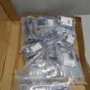 Triton Products LockHook Steel Pegboard Hook Accessories Kit - 63 Piece - Garage Storage and Organization, Silver