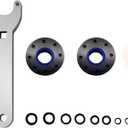 HC5345 Hydraulic Steering Cylinder Seal Kit with Pin Wrench HS5157 Compatible with HC5340, HC5341, HC5342, HC5343, HC5344, HC5345, HC6750, HC6751 Restore Hydraulic Steering Performance