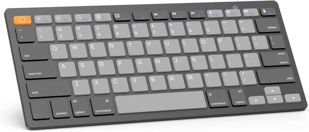 OMOTON Bluetooth Keyboard Compatible with iPad 10th Generation, iPad 10.2 (9th/8th/7th), iPad Pro 13/12.9/11 inch, iPad Air/Mini and More Bluetooth Enabled Devices, Graphite Gray OMOTON Bluetooth Keyboard Compatible with iPad 10th Generation, iPad 10.2 (9th/8th/7th), iPad Pro 13/12.9/11 inch, iPad Air/Mini and More Bluetooth Enabled Devices, Graphite Gray