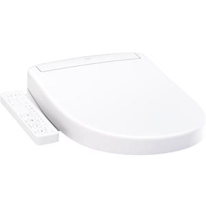 TOTO WASHLET S2 Electronic Bidet Toilet Seat with Instantaneous Water Heating, PREMIST and EWATER+ Wand Cleaning, Round, Cotton White - SW3345#01