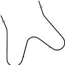 316075104 316075103 High-Strength Oven Bake Element Replacement for Frigidaire Kenmore Oven Heating Element Replaces PS438018 316282600 316075100 AH2332301 AP2125026 FEF366ECD