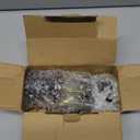 Kwikset 660 Deadbolt Deadbolt Lock, Matte Black Round Exterior Keyed Front Entry Door, Pick Resistant SmartKey Rekey Security, Single Cylinder Dead Bolt