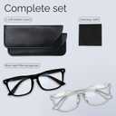 livho High Tech Blue Light Glasses - Advanced Blue Light Blocking Computer Glasses - Screen Fatigue & UV Protection