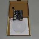 Sinefine 4 Ports PCI-E to USB 3.0 Expansion Card (2 USB Type-A and 2 USB Type-C Ports), Internal Converter PCI Express Expansion Card for Desktop PC Card