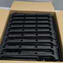 Shoe Rack, 9 Tier Shoe Storage Cabinet with Door 36 Pair Plastic Shoe Shelves Organizer for Closet, Entryway, Hallway, Bedroom, Black