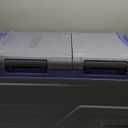 VEVOR NLS45, 12 Volt Car Refrigerator Fridge, 32 L Dual Zone Portable Freezer, -4℉-68℉ Adjustable Range, 12/ 24V DC and 100-240V AC Compressor Cooler for Outdoor, Camping, RV, Bule and grey