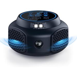 Ultrasonic Pest Repellent Plug Indoor Mouse Traps for Home, Mouse Repellent Ultrasonic Device, Rodent Repeller Ultrasonic Plug in Pest Control for Rat Mice Roach Spider Ant Bug Squirrel Black 1 Pack (Balck)