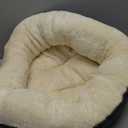 Love's cabin Round Donut Cat and Dog Cushion Bed, 20in Pet Bed for Cats or Small Dogs, Anti-Slip & Water-Resistant Bottom, Super Soft Durable Fabric Pet beds, Washable Luxury Cat & Dog Bed Dark Grey (19.7"L x 19.7"W x 5.9"Th)