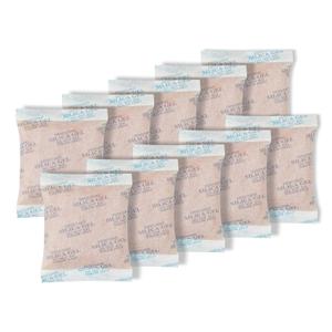 Silica Gel Packets - 10 Pcs 50 Gram Desiccant Packs for Storage Moisture Absorbers Silica Gel Desiccant Packets Rechargeable Desiccant Dehumidifiers Bags for Moisture Control