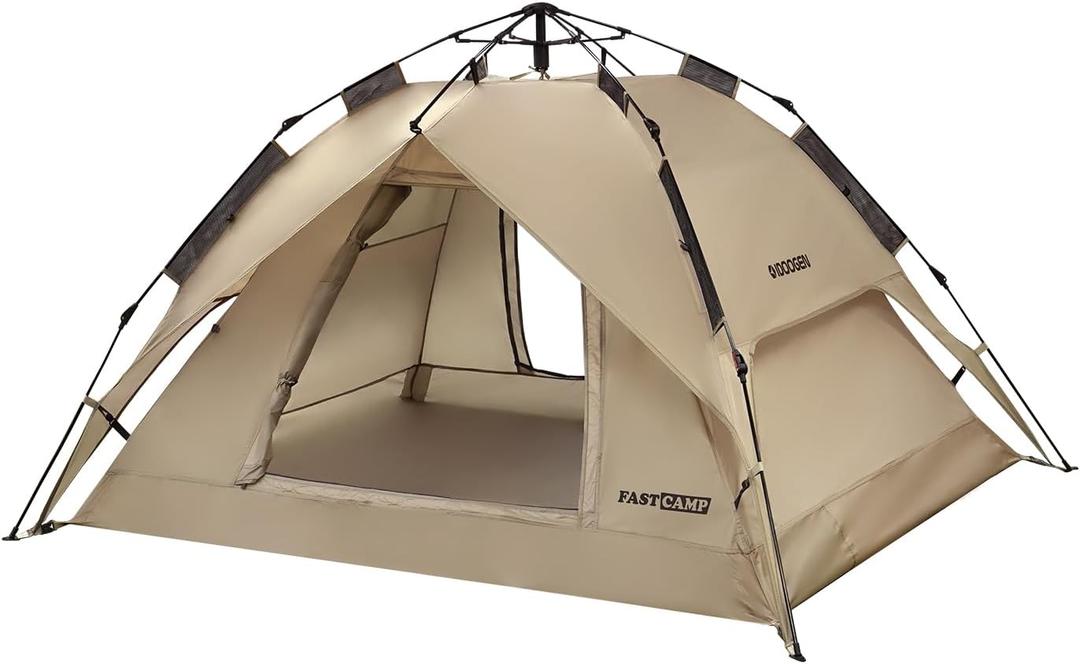 IDOOGEN Instant Tents for Camping, 2-3 Person Pop Up Camping Tent, 60s Easy Setup Waterproof Dome Tent for Camping Beach Outdoor Travel