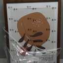 18x24 Picture Frame Brown Set of 3, Display Pictures 16x20 with Mat or 18 x 24 Without Mat, Poster Frames 18x24 for Wall Hanging Horizontal and Vertical