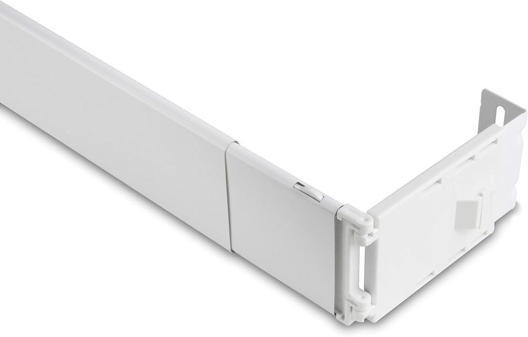 Wide Pocket Curtain Rod 48-84 inch (48-84 inch)