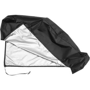 Trailer Hitch Cover 34X24X16 Inch Travel Trailer Tongue Jack Protector Waterproof Dustproof Rv Tow Hitch Cover for Car Caravan