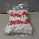 FINGOOO Mini Red Santa Hats,30 Pieces Christmas Hat for Crafts 2.8 x 5 Small Santa Hats for Xmas Party Table Dinner Decorations