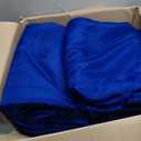 6 Pack Rectangle Tablecloth 90 x 132 Inches Royal Blue Table Cloth Stain and Wrinkle Resistant Washable Polyester Fabric Table Cover for Party, Wedding and Banquet Decoration