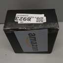 TrendPlain 16oz/470ml Blue Glass Olive Oil Sprayer for Cooking - 2 in 1 Olive Oil Dispenser for Kitchen Gadgets, Air Fryer, Salad, and BBQ (1 Pack, Black & Navy)