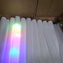 HONLYNE 120 PCS Foam Glow Sticks with 3 Modes Colorful Flashing, LED Light Sticks, Glow in the Dark Party Suppliesfor Wedding, Raves, New Year Carnival