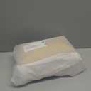 EACHY Travel Makeup Bag, Large Capacity Cosmetic Bag for Women, Waterproof PU Leather, Flat Open Portable Toiletry Bag for Skincare, Brushes & Travel Essentials (Medium, AM-Yellow)