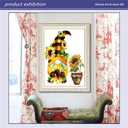 5D Diamond Painting Kits for Adults Sunflower Diamond Painting Without Frame Anime Gnome Diamond Painting Kits for Beginners 12x16 Inch