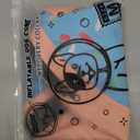 Supet Inflatable Dog Cone Collar for Large Medium Small Dogs, Soft Cone Collar for Dogs Cats, ECollar Doggie Neck Donut Dog Cone Alternative After Surgery, Donut Blue, M(Neck 9"-12.5")