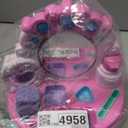 JOVA lalalark Toddler Vanity & Baby Vanity Mirror Toy, Interactive Pretend Vanity Set with 40+ Sounds and Music, Learn Musical Mirror Toy, Birthday Gift for 6 Months+ 1 2 3 Year Old Kids Girls