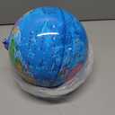 KISEER 8 Inch World Globe Rotating Earth Spinning Globe with Heavy Metal Stand for Kids Geography Classroom Education or Office Home Decorations